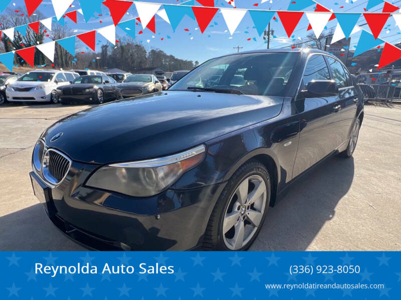 2007 BMW 5 Series for sale at Reynolda Auto Sales in Winston Salem NC