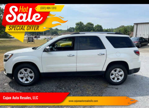 2015 GMC Acadia for sale at Cajun Auto Resales, LLC in Lafayette LA