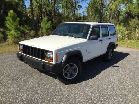 2000 Jeep Cherokee for sale at VICTORY LANE AUTO SALES in Port Richey FL