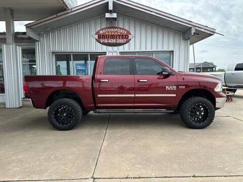 2018 RAM 1500 for sale at Motorsports Unlimited - Trucks in McAlester OK