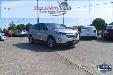 2021 Chevrolet Equinox for sale at Strawberry Road Auto Sales in Pasadena TX