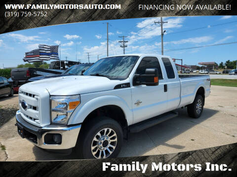2015 Ford F-250 Super Duty for sale at Family Motors Inc. in West Burlington IA
