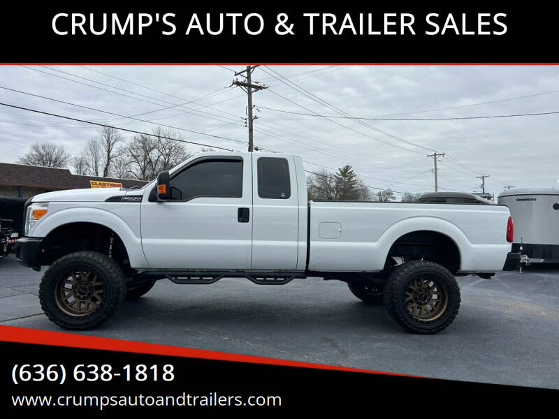 2016 Ford F-250 Super Duty for sale at CRUMP'S AUTO & TRAILER SALES in Crystal City MO