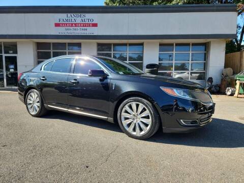 2013 Lincoln MKS for sale at Landes Family Auto Sales in Attleboro MA
