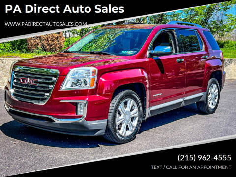 2016 GMC Terrain for sale at PA Direct Auto Sales in Levittown PA