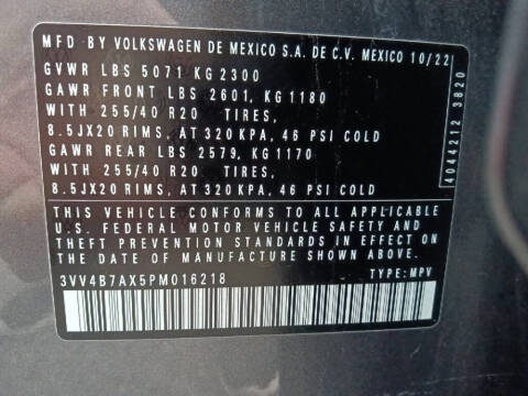 2023 Volkswagen Tiguan SEL R-Line 4Motion