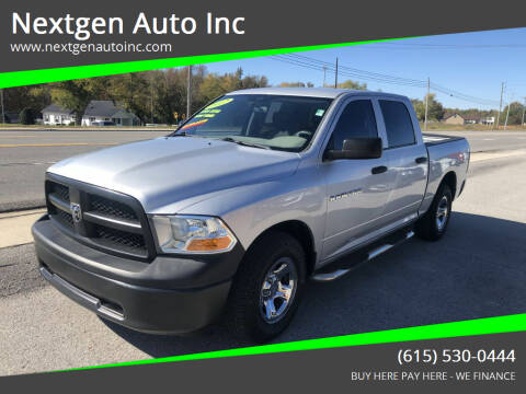 2012 RAM Ram Pickup 1500 for sale at Nextgen Auto Inc in Smithville TN