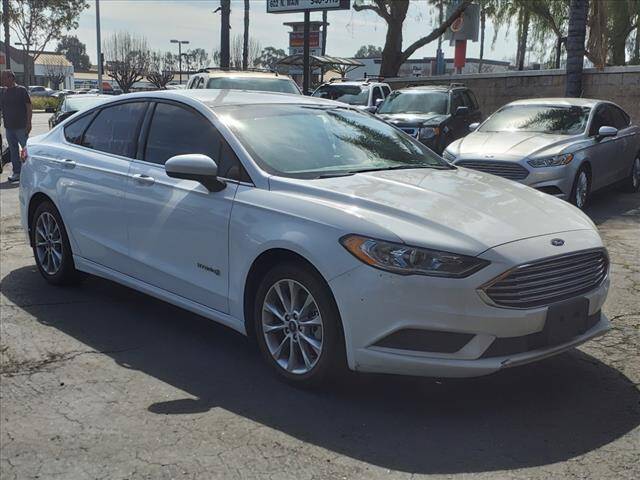 2017 Ford Fusion Hybrid for sale at Corona Auto Wholesale in Corona CA