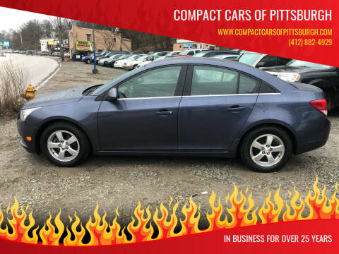2014 Chevrolet Cruze for sale at Compact Cars of Pittsburgh in Pittsburgh PA