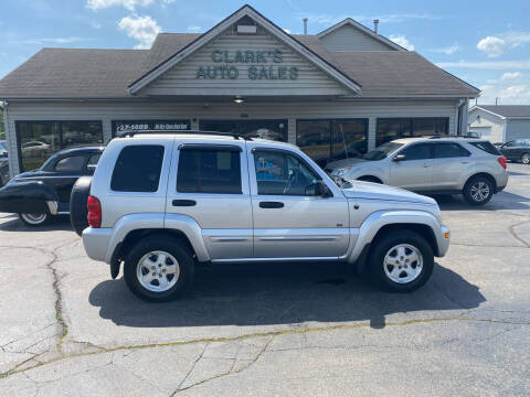 2003 Jeep Liberty for sale at Clarks Auto Sales in Middletown OH