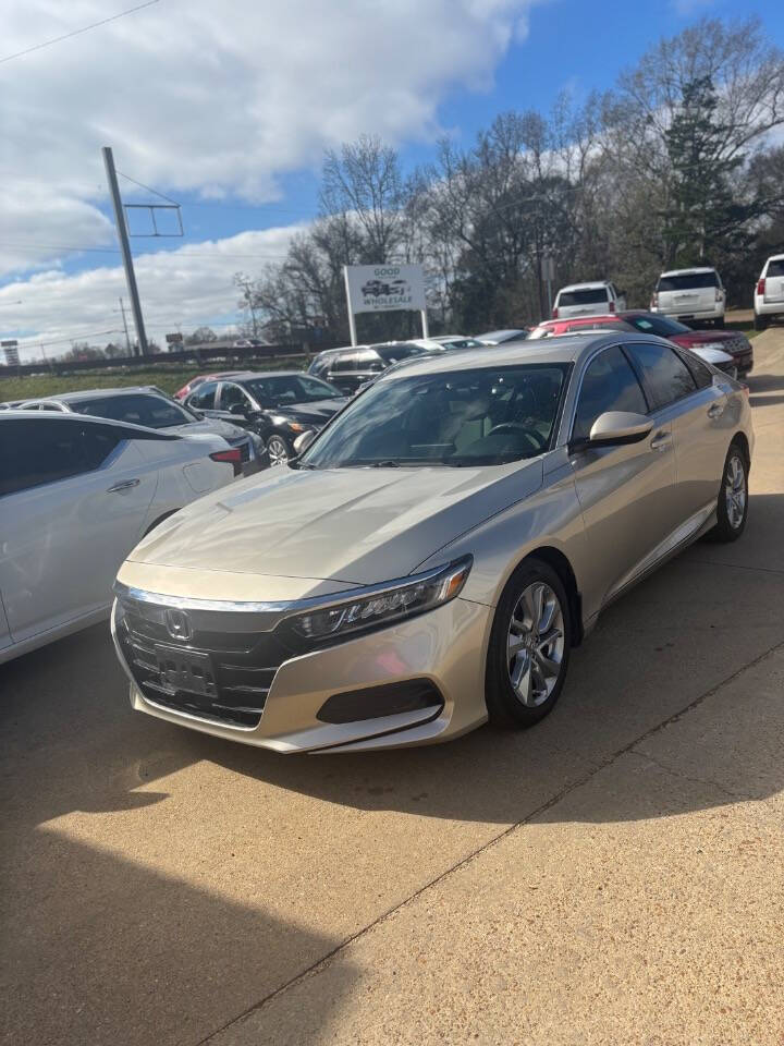 2020 Honda Accord for sale at Good Cars and Trucks Wholesale, LLC in Crystal Springs, MS