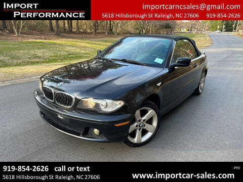 2005 BMW 3 Series for sale at Import Performance Sales in Raleigh NC