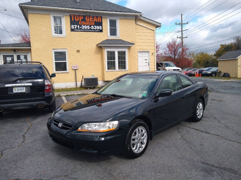 2001 Honda Accord for sale at Top Gear Motors in Winchester VA