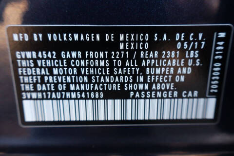 2017 Volkswagen Golf Alltrack