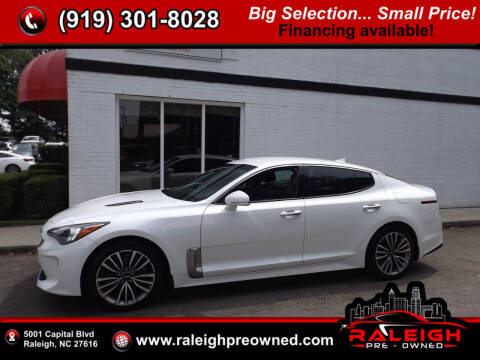 2019 Kia Stinger for sale at Raleigh Pre-Owned in Raleigh NC