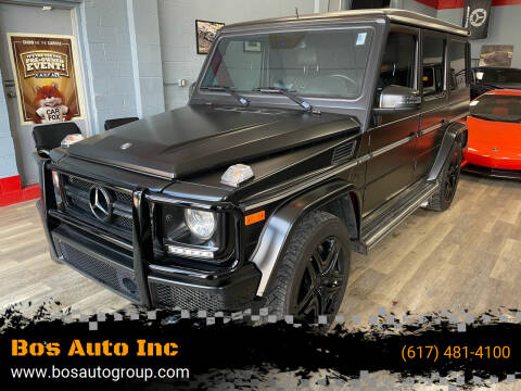 2015 Mercedes-Benz G-Class for sale at Bos Auto Inc in Quincy MA