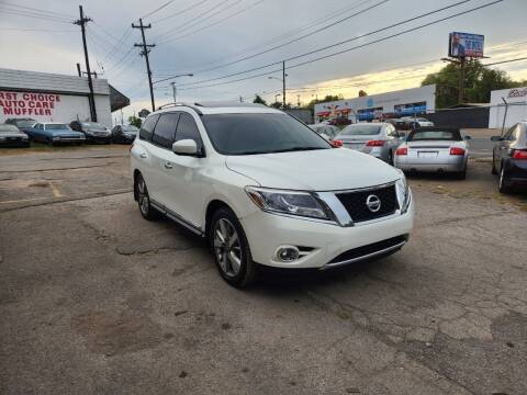 2014 Nissan Pathfinder for sale at Green Ride Inc in Nashville TN