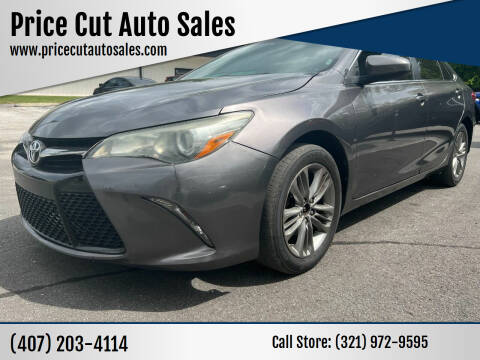 2016 Toyota Camry for sale at Price Cut Auto Sales in Longwood FL