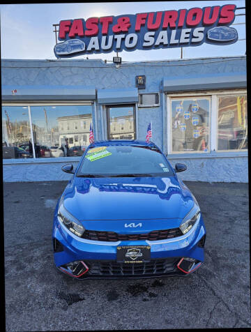 2022 Kia Forte for sale at FAST AND FURIOUS AUTO SALES in Newark NJ