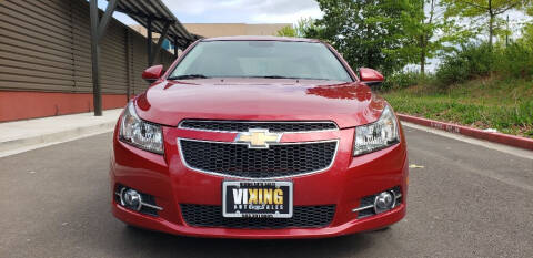 2014 Chevrolet Cruze for sale at Viking Supreme Motors in Salem OR