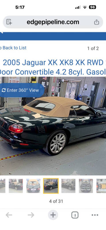 2005 Jaguar XK-Series XK8