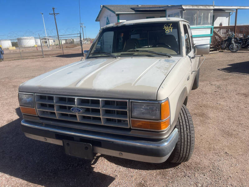 1989 Ford Ranger for sale at PYRAMID MOTORS - Fountain Lot in Fountain CO