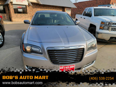 2014 Chrysler 300 for sale at BOB'S AUTO MART in Lewistown MT