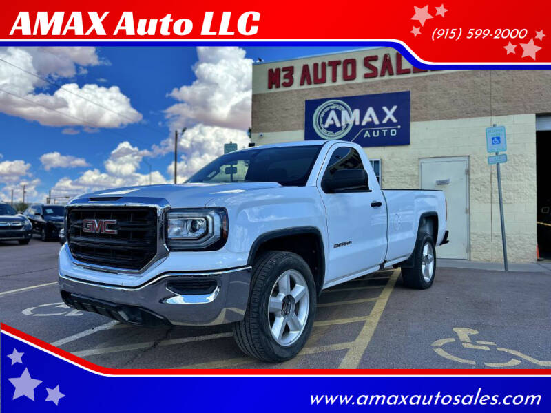 2018 GMC Sierra 1500 for sale at AMAX Auto LLC in El Paso TX