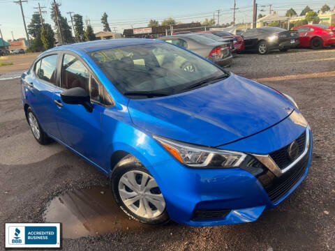 2020 Nissan Versa for sale at 3-B Auto Sales in Aurora CO