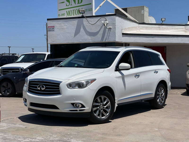 2013 Infiniti JX35 for sale at SNB Motors in Mesa AZ