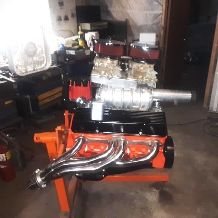 0 Chevrolet Rebuilt 350 Engine w/ Blower 1