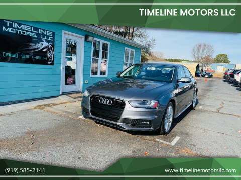 2016 Audi A4 for sale at Timeline Motors LLC in Clayton NC