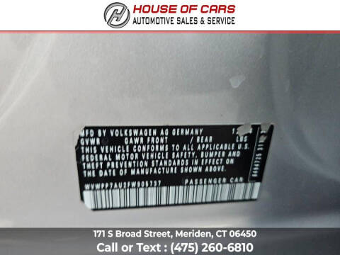 2015 Volkswagen e-Golf SEL Premium