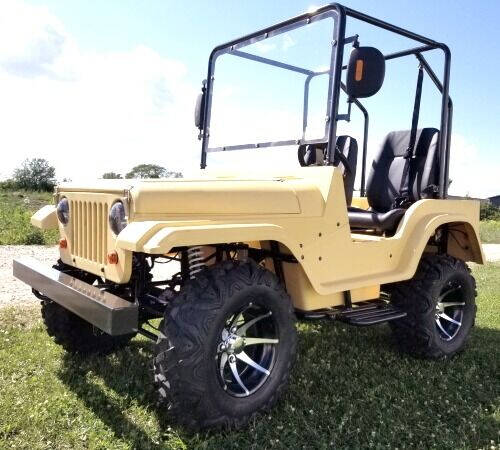 2019 Gas Golf Cart UTV Pitbull 200  Side by Side UTV Mini Jeep