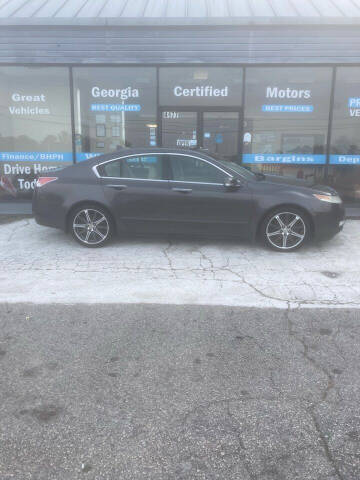 2009 Acura TL for sale at Georgia Certified Motors in Stockbridge GA