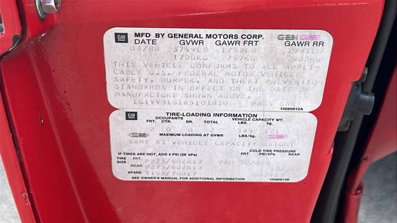 1989 Chevrolet Corvette