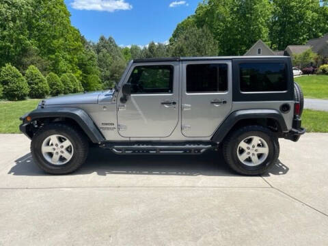 2016 Jeep Wrangler Unlimited for sale at Mater's Motors in Stanley NC