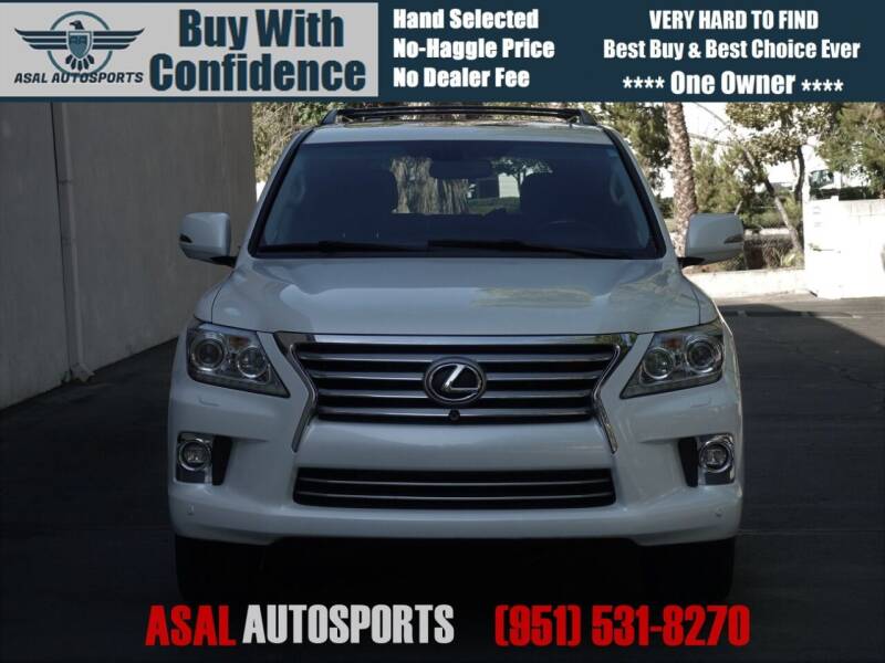 2015 Lexus LX 570 for sale at ASAL AUTOSPORTS in Corona CA