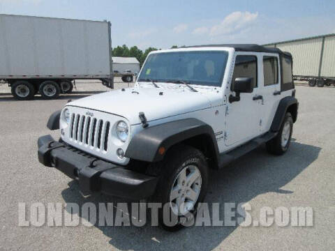 2017 Jeep Wrangler Unlimited for sale at London Auto Sales LLC in London KY