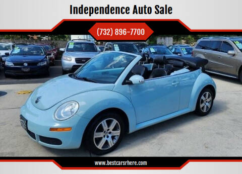 2006 Volkswagen New Beetle Convertible for sale at Independence Auto Sale in Bordentown NJ
