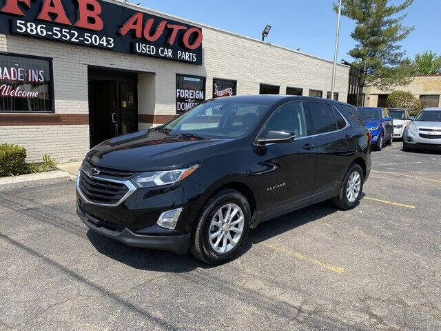 2019 Chevrolet Equinox for sale at FAB Auto Inc in Roseville MI