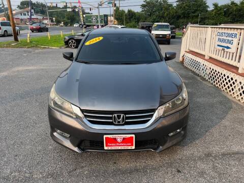 2014 Honda Accord for sale at Fuentes Brothers Auto Sales in Jessup MD