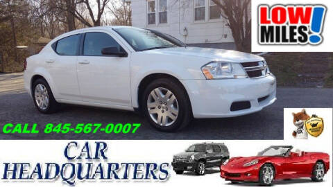 2012 Dodge Avenger for sale at CAR  HEADQUARTERS in New Windsor NY