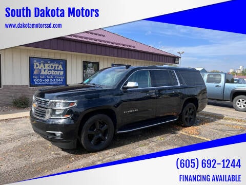 2016 Chevrolet Suburban for sale at South Dakota Motors in Brookings SD