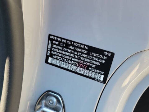 2021 Porsche 718 Boxster T