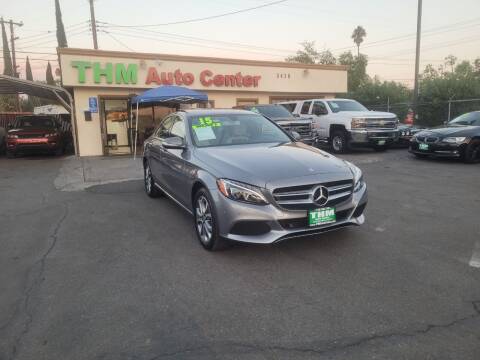 2015 Mercedes-Benz C-Class for sale at THM Auto Center Inc. in Sacramento CA