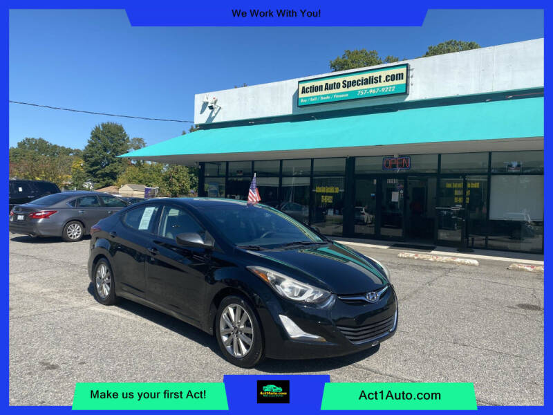 2014 Hyundai Elantra for sale at Action Auto Specialist in Norfolk VA