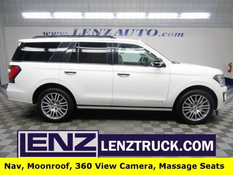 2021 Ford Expedition for sale at LENZ TRUCK CENTER in Fond Du Lac WI
