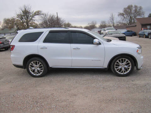 2015 Dodge Durango for sale at BRETT SPAULDING SALES in Onawa IA