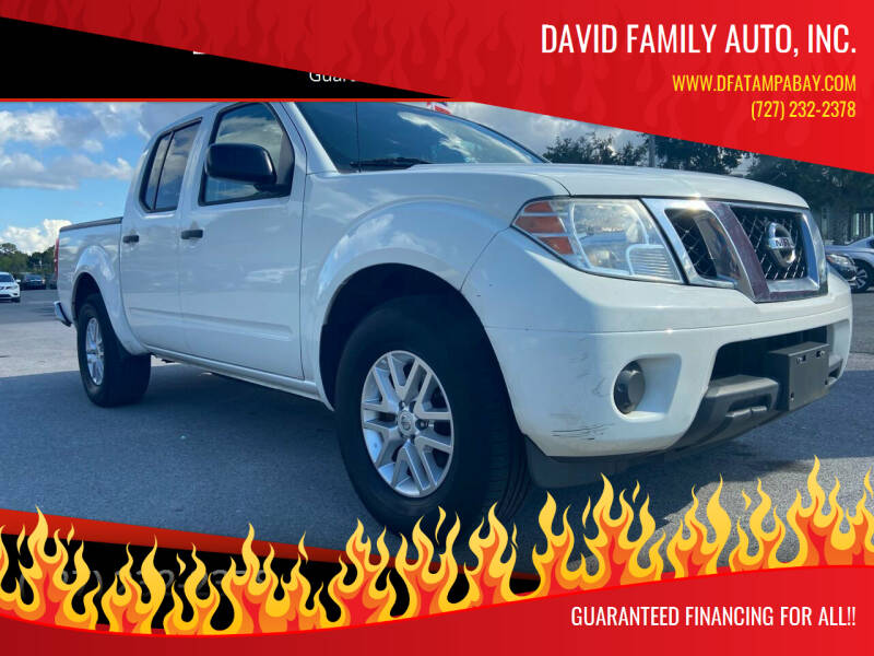 2016 Nissan Frontier for sale at David Family Auto, Inc. in New Port Richey FL